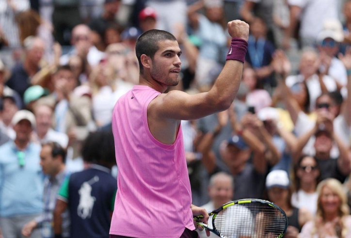 Alcaraz lại thắng dễ, lập thành tích cực 'khủng' ở US Open 2025