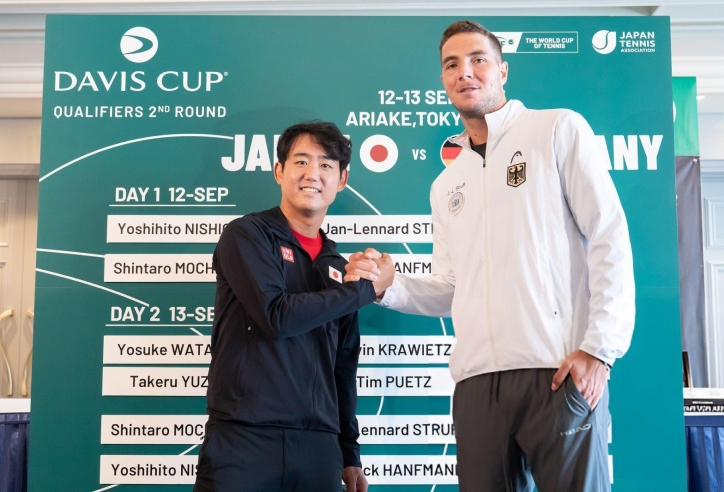 Lịch thi đấu tennis 12/9: Hấp dẫn Davis Cup 2025