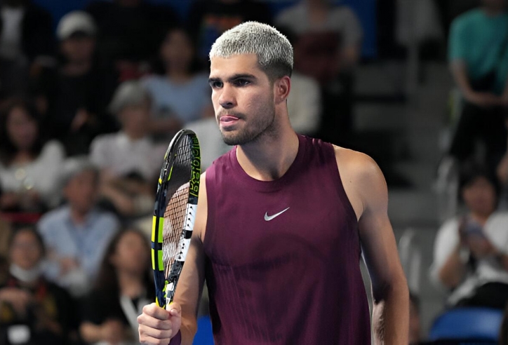 Kết quả tennis 25/9: Alcaraz, Sinner thắng đậm ở tour châu Á