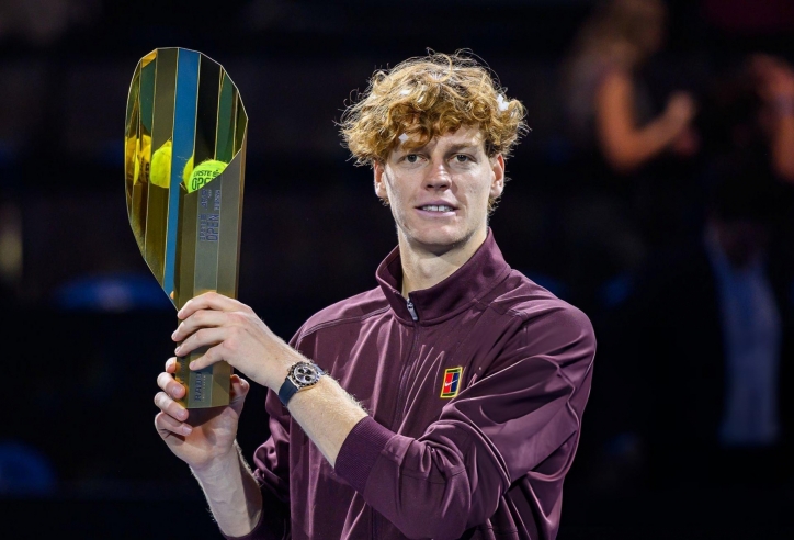 Ngược dòng hạ Zverev, Sinner lần thứ hai đăng quang Vienna Open