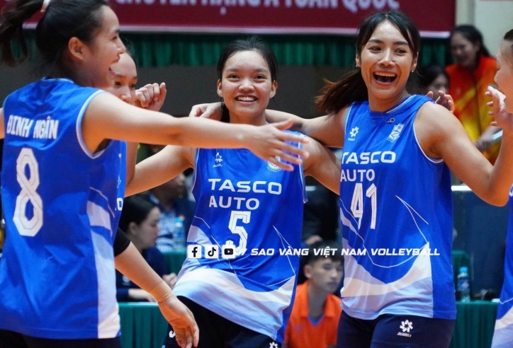 Đại thắng Quảng Ninh, bóng chuyền nữ Hà Nội xuất sắc giành vé thăng hạng