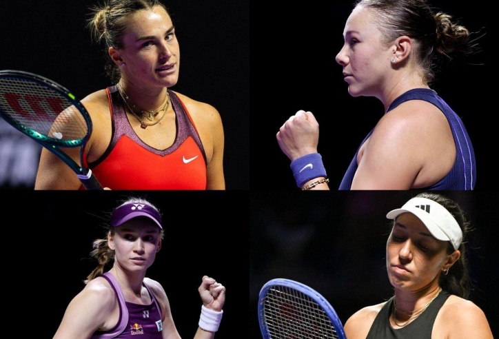 Xác định các tay vợt lọt bán kết WTA Finals 2025