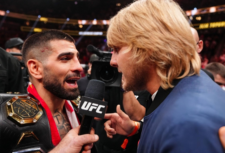 Ilia Topuria và Paddy Pimblett đấu 'võ mồm' ở UFC Qatar