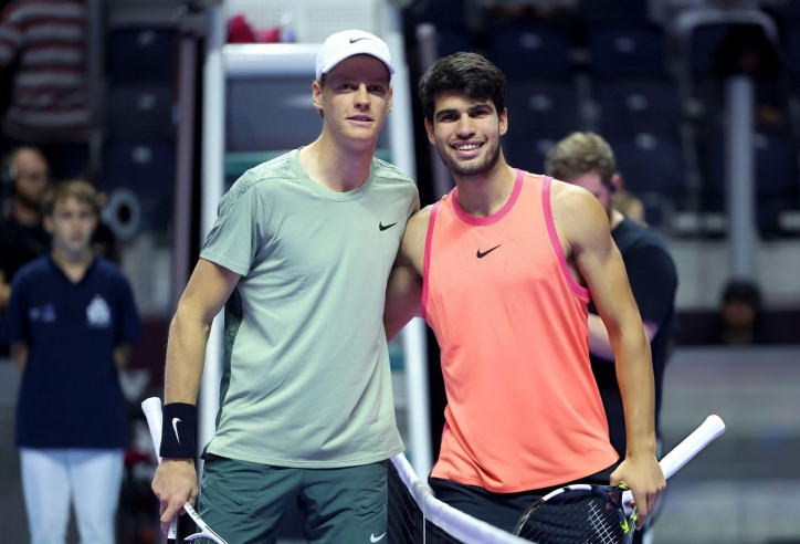 Sinner vượt mặt Alcaraz ở thống kê then chốt của mùa giải