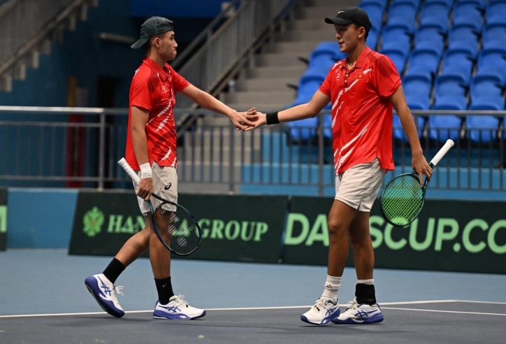 Cặp đôi nam top đầu tennis Việt Nam thua tiếc nuối ở M15 Phan Thiết