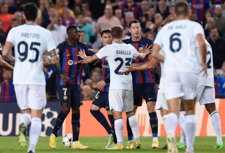 Đôi công rực lửa, Barca thoát hiểm ngoại mục trước Inter Milan