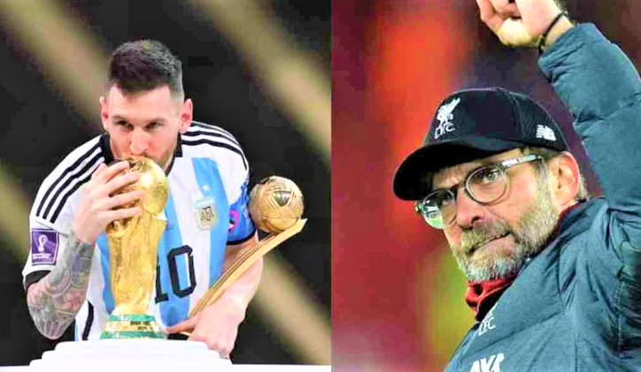 HLV Klopp nói điều 'gan ruột' về Messi sau chức vô địch World Cup 2022