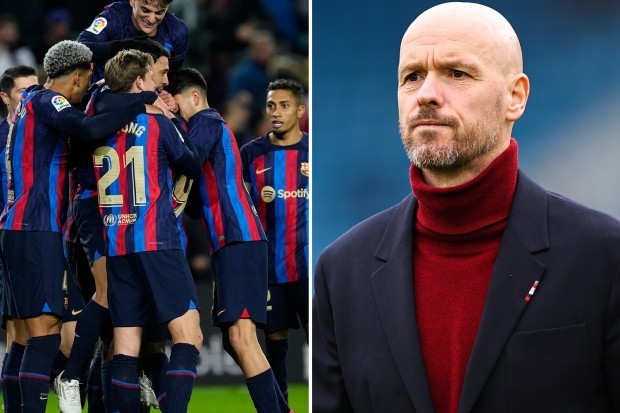 Barca dùng chiến thuật quái dị trận gặp MU