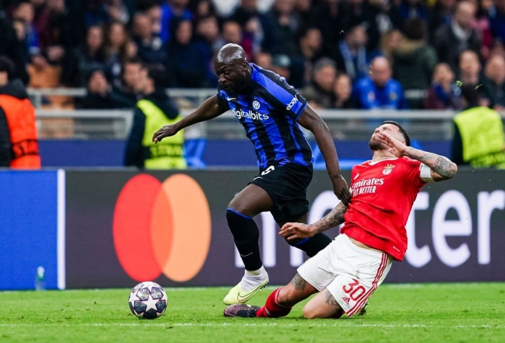 Inter và Benfica tạo nên trận cầu nhiều bàn thắng nhất tứ kết Cúp C1 2022/23