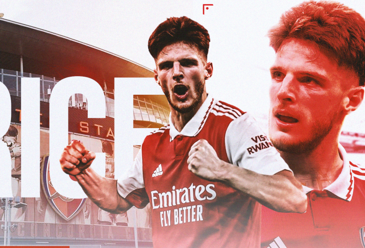 Ngã ngũ thương vụ Arsenal chiêu mộ Declan Rice