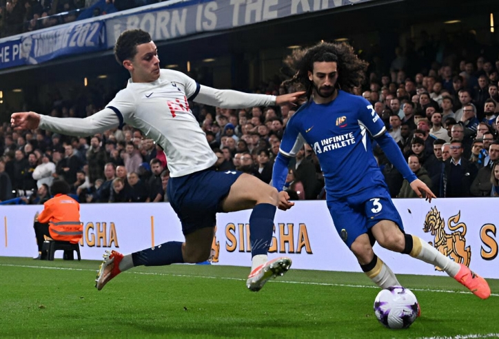 Marc Cucurella thể hiện đẳng cấp tuyệt hảo trước Tottenham