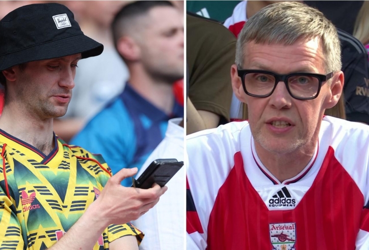 Phản ứng của CĐV Arsenal khi nghe tin Man City ghi bàn