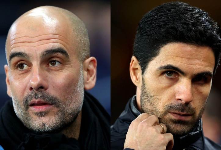 Vượt qua Pep Guardiola, HLV Mikel Arteta bị chế giễu ngay lập tức
