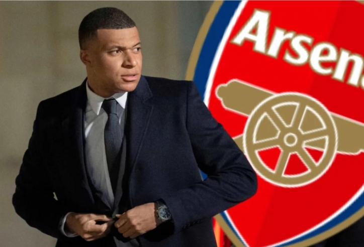 Cập bến Real Madrid, Mbappe đem lại cơ hội vàng cho Arsenal