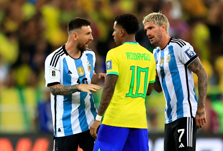 Rodrygo nói chi tiết cuộc đụng độ với Messi trước thềm Copa America