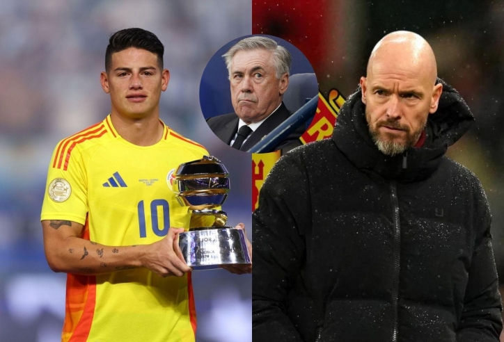 Tin chuyển nhượng 26/8: James Rodriguez tái xuất Madrid, MU chia tay công thần