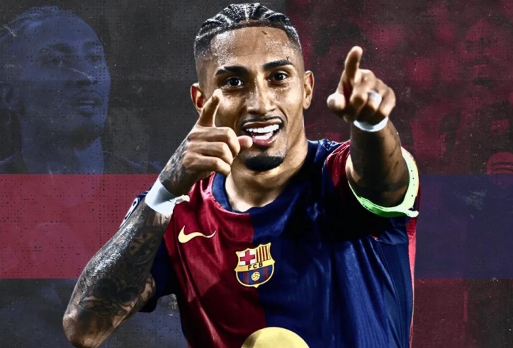 Raphinha được 3 'gã khổng lồ' Ngoại hạng Anh săn đón, mức giá khiến Barca mềm lòng?