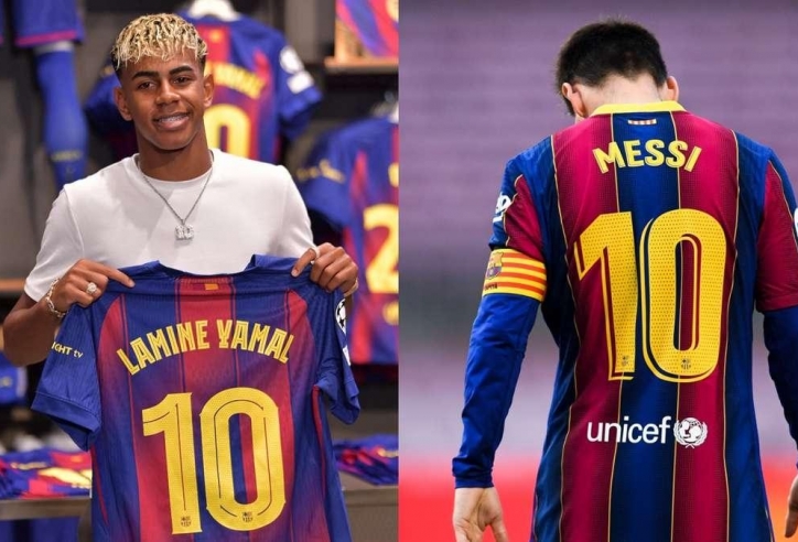 Top huyền thoại mang áo số 10 của Barcelona: Messi và những 'quái vật'