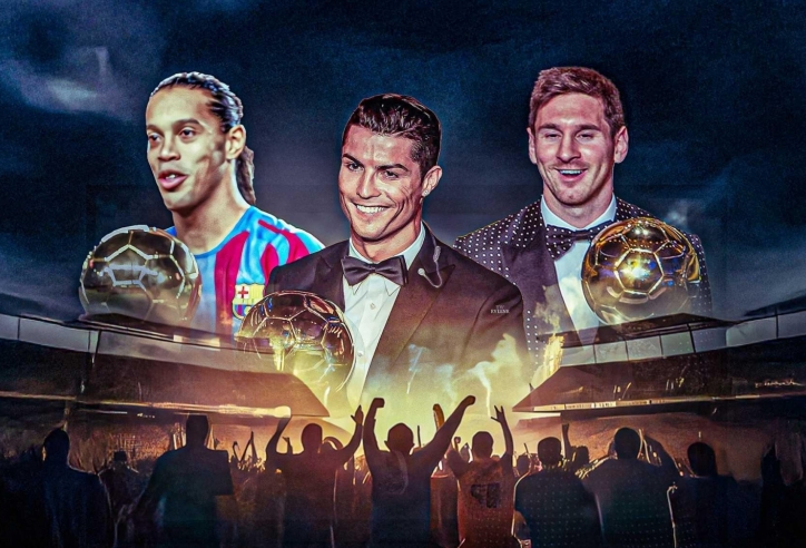 Top 5 Quả bóng Vàng vĩ đại nhất: Messi chỉ đứng thứ 2