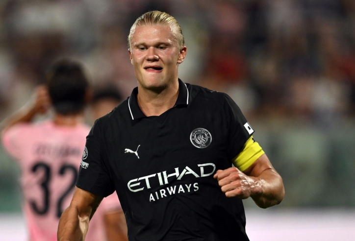 Haaland tỏa sáng, Man City đại thắng đội bóng Ý