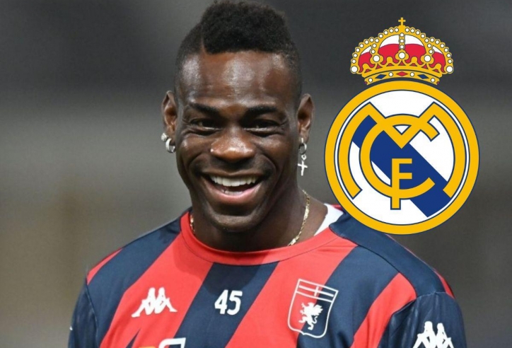Mario Balotelli sẵn sàng gia nhập Real Madrid