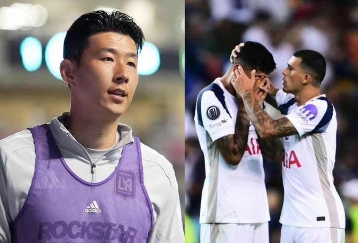 Phản ứng của Son Heung-min khi Tottenham thất bại trước PSG