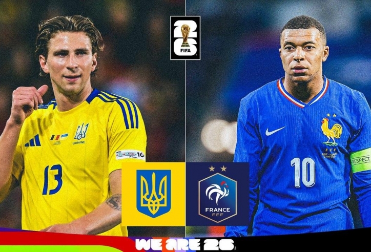 Trực tiếp Pháp vs Ukraine, 1h45 hôm nay 5/9/2025