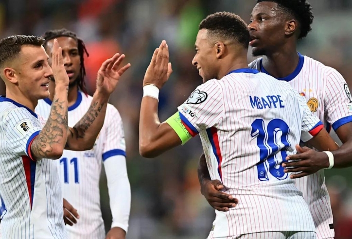 Mbappe tỏa sáng, tuyển Pháp dễ dàng quật ngã Ukraine