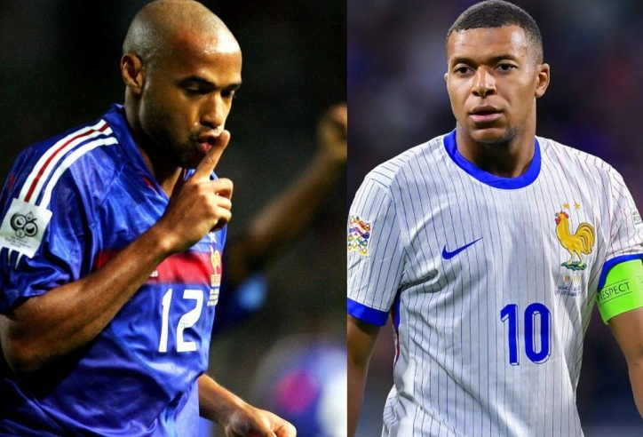 Mbappe sánh ngang Henry trong 'ngôi đền huyền thoại'