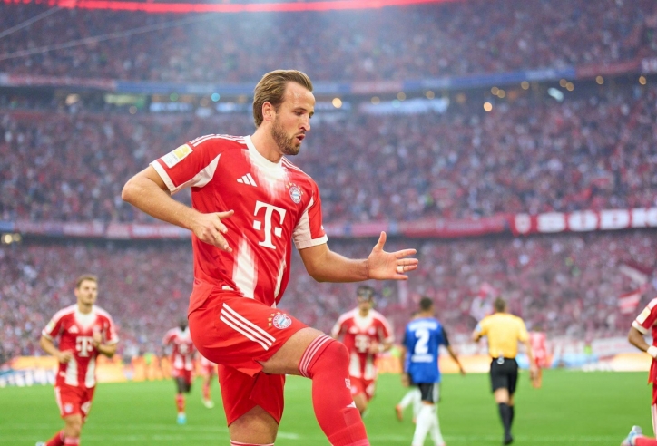Harry Kane rực sáng, Bayern Munich phô diễn sức mạnh vượt trội tại Bundesliga