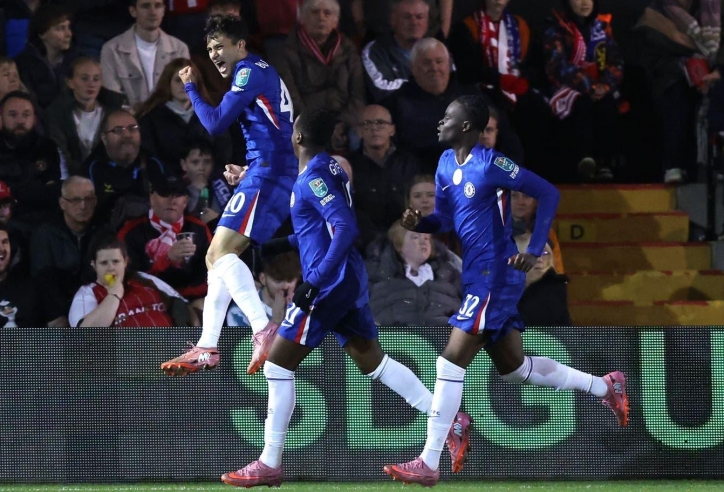 Chelsea chật vật ngược dòng tại cúp Liên đoàn Anh