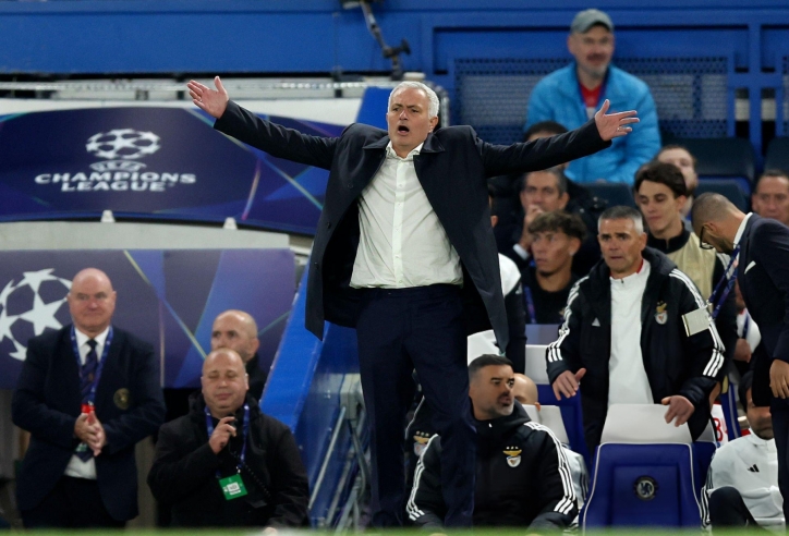 Jose Mourinho: 'Đáng lẽ Benfica phải giành được điểm từ Chelsea'