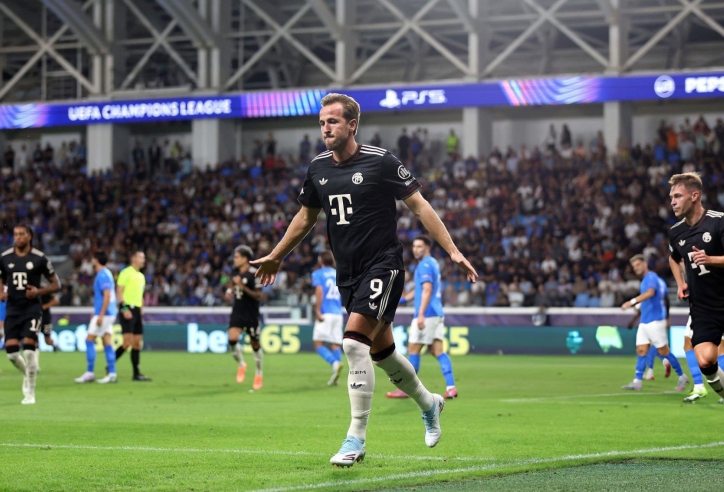 Harry Kane chói sáng, Bayern Munich vươn lên dẫn đầu tại Champions League