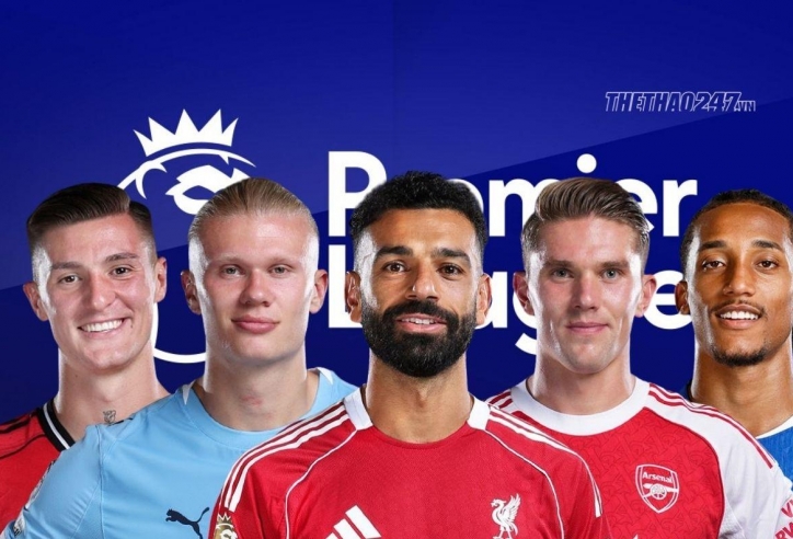 Bảng xếp hạng Ngoại hạng Anh 2025/26 vòng 11: Arsenal độc chiếm ngôi đầu