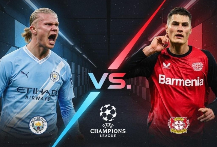 Trực tiếp Man City vs Leverkusen, 3h00 hôm nay 26/11