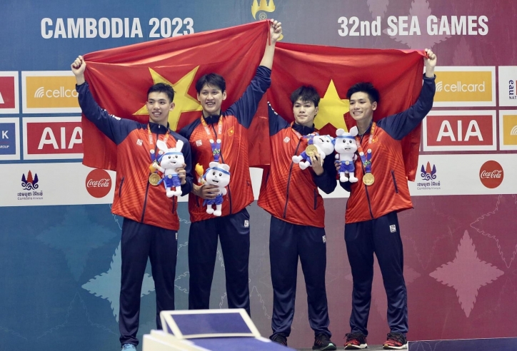 Bảng tổng sắp huy chương SEA Games 33 hôm nay 6/12