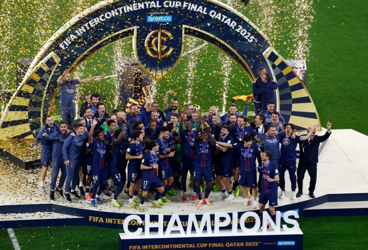 PSG chính thức hoàn tất cú ăn 6 trong năm 2025