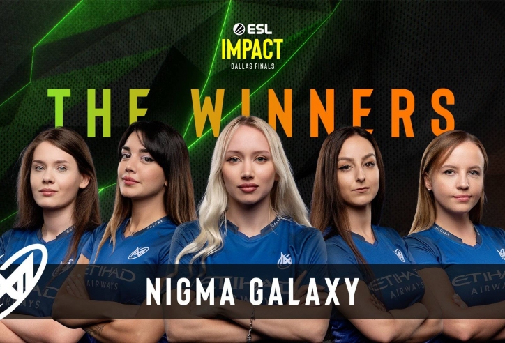 CSGO: Nigma Galaxy đã chính thức lên ngôi tại giải nữ ESL Impact Season 1