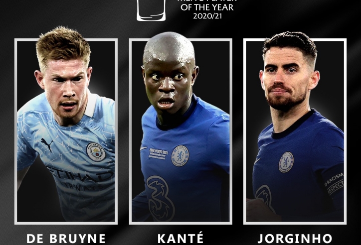 De Bruyne, Kante, Jorginho: Ai mới là người xứng đáng ?