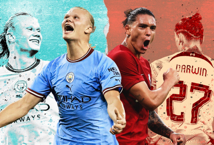 Tiền đạo xuất sắc nhất Premier League mùa này: Nunez dẫn đầu, Haaland ngoài top 5