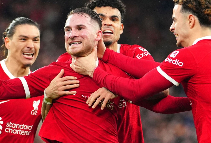 Mac Allister lập tức nhắc đến MU khi Liverpool đánh bại Sheffield