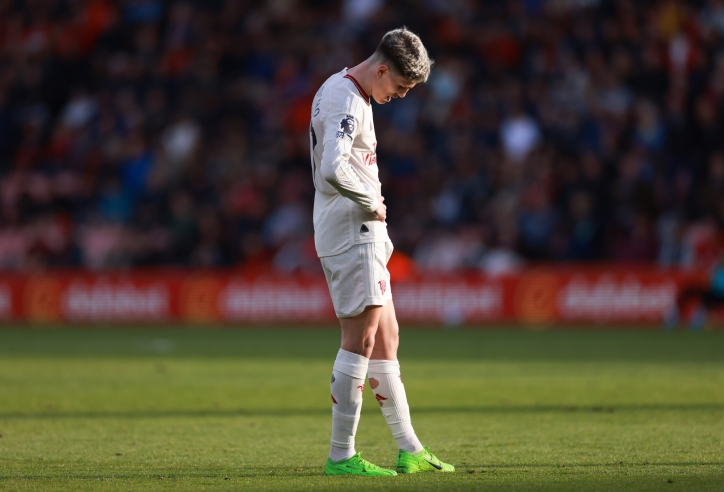 Garnacho bấm thích bài đăng chỉ trích Ten Hag sau trận hòa 2-2 Bournemouth