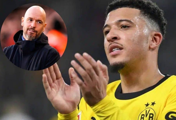 Sancho đá như lên đồng ở Dortmund, BLĐ MU ‘xử lý’ Ten Hag thế nào?