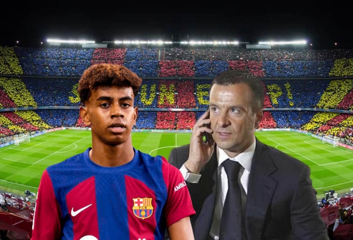 Barca cẩn thận, siêu cò Jorge Mendes đang làm hư Yamal