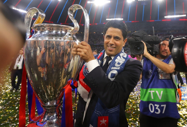 Chủ tịch Al-Khelaifi tự hào khi PSG vô địch Champions League
