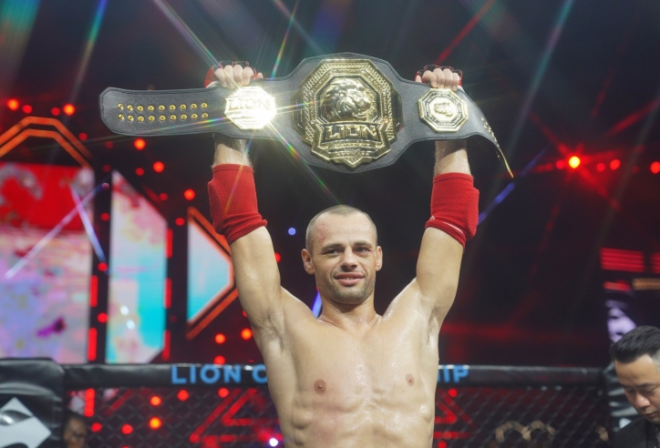 “Gấu Nga” Aleksei Filonenko chấn thương, kế hoạch bảo vệ đai tại LION Championship 11 bị hủy