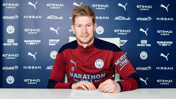 CHÍNH THỨC: De Bruyne ấn định tương lai với Man City
