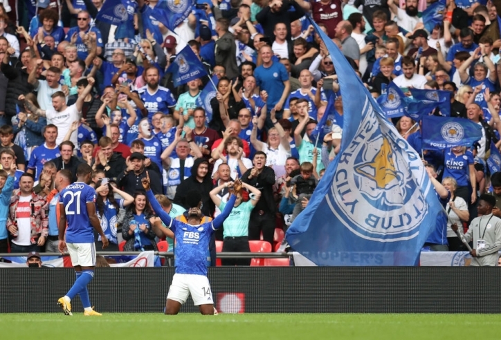 Hạ Man City, Leicester vô địch Siêu cúp Anh