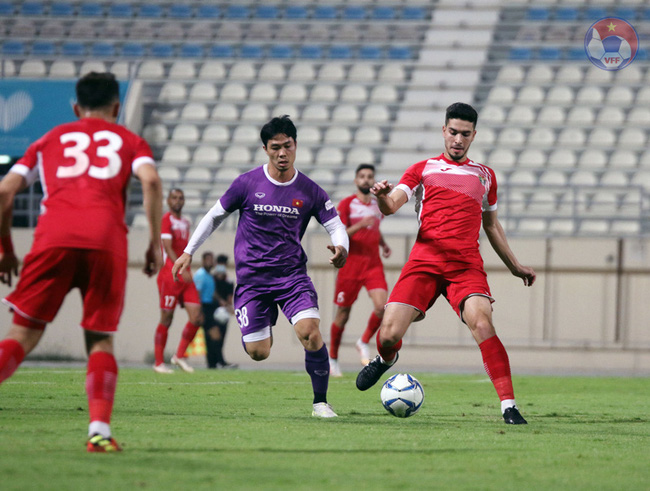 Việt Nam hòa nghẹt thở Jordan trước thềm VL World Cup 2022