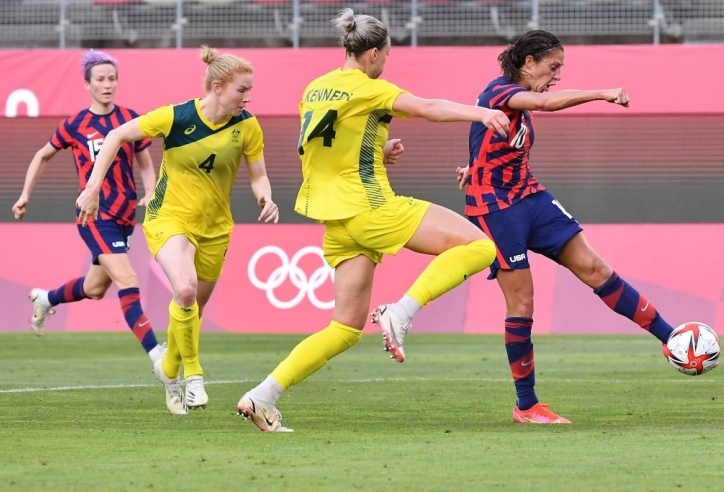 Kết quả bóng đá hôm nay 5/8: Mỹ và Úc tạo mưa bàn thắng tại Olympic